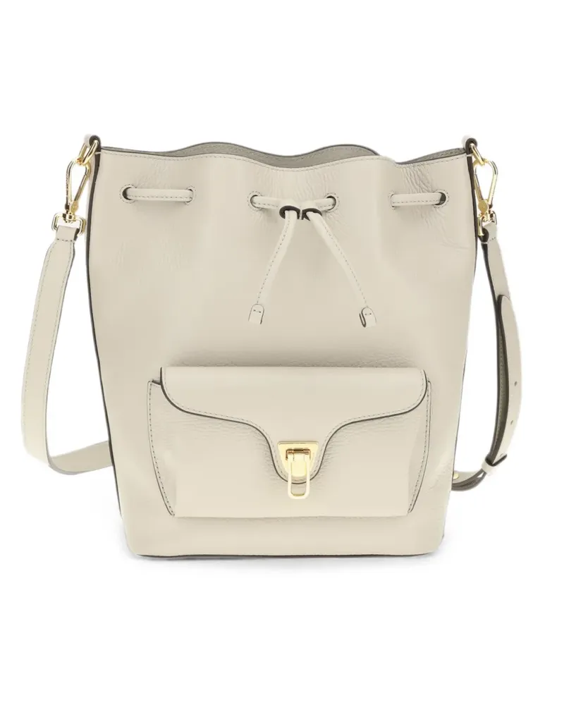 Coccinelle medium Beat Generation shoulder bag - Nude Nude