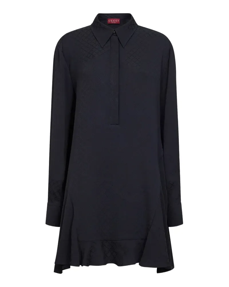 Gucci flounce dress - Schwarz Schwarz