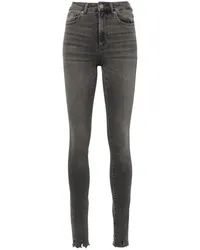 HUGO BOSS Maye Jeans mit hohem Bund Grau