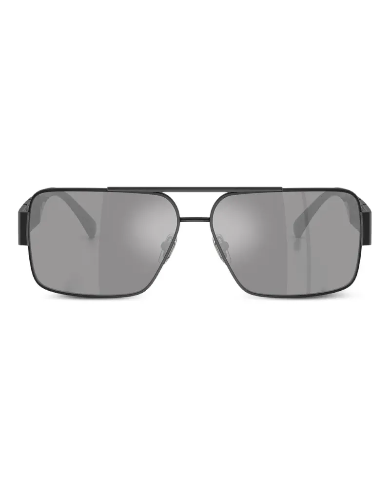 Versace pilot-frame sunglasses - Schwarz Schwarz