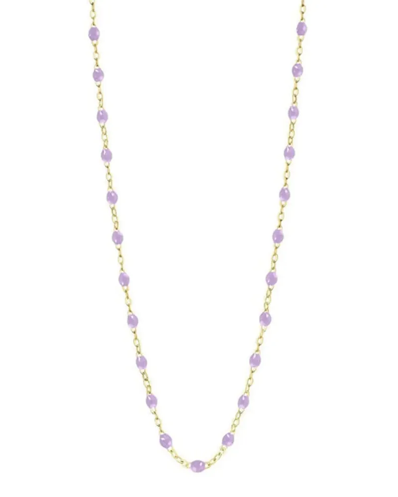 Gigi Clozeau 14kt Gigi Sautoir Gelbgoldhalskette mit Perlen Gold