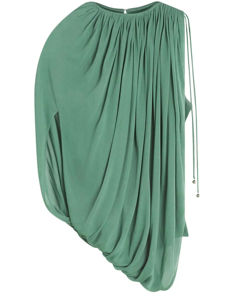 Lanvin Drapiertes Top - Grün Grün