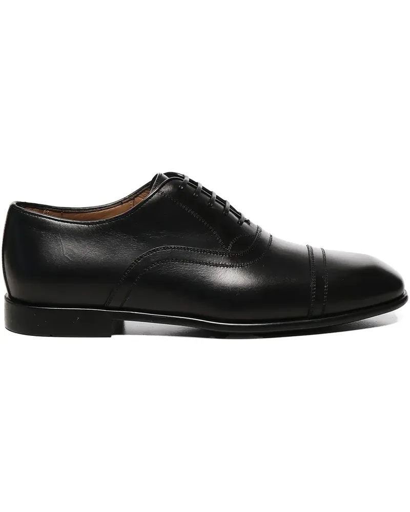 Ferragamo Loafer mit angeschnittener Kappe - Schwarz Schwarz