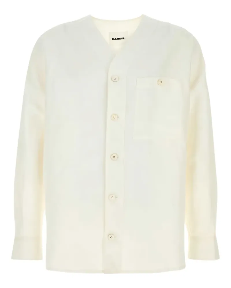 Jil Sander Hemd mit Brusttaschen - Nude Nude