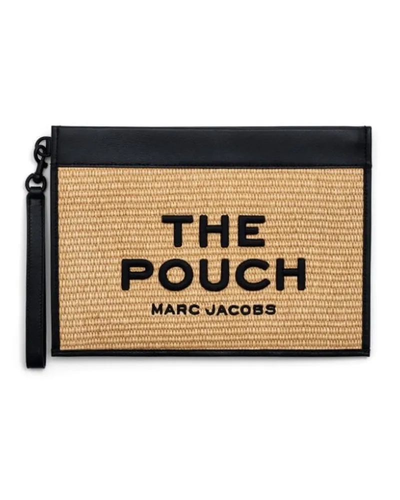 Marc Jacobs The Large Woven Clutch Nude