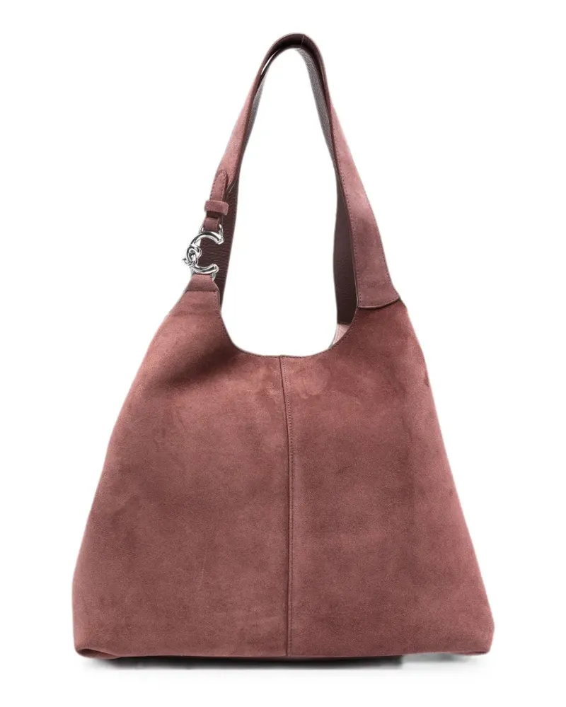 Coccinelle suede shoulder bag - Rot Rot