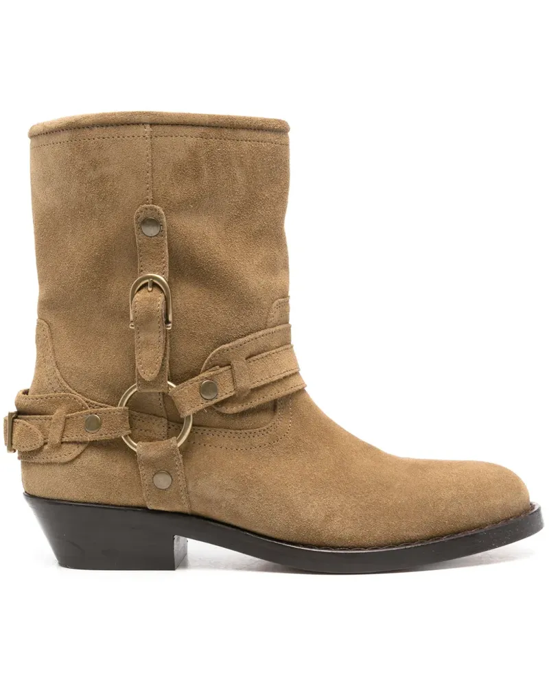 Isabel Marant Ildred Stiefel - Nude Nude