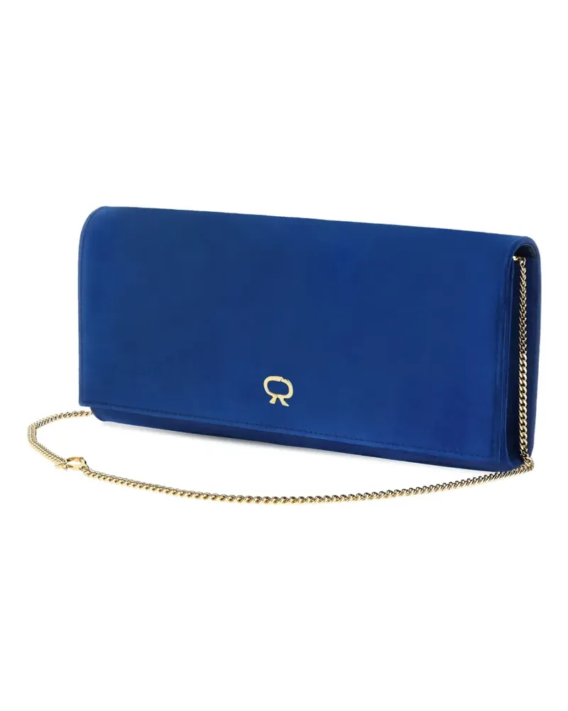 Gianvito Rossi Monica Clutch - Blau Blau