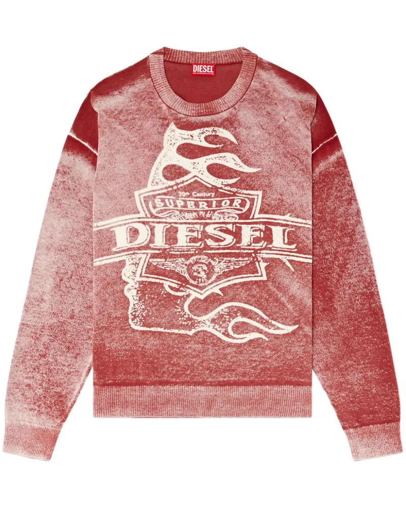 Diesel K-BELEZ Sweatshirt - Rot Rot