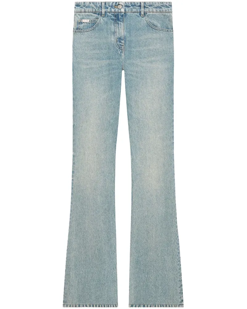 Courrèges Bootcut-Jeans - Blau Blau