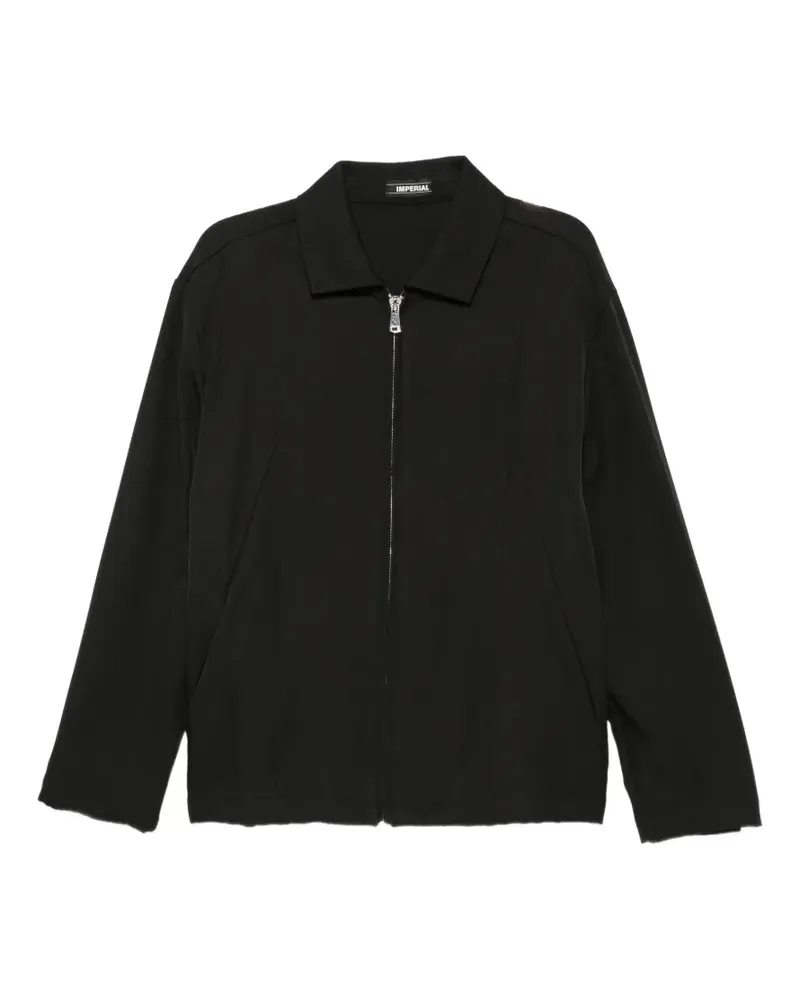 IMPERIAL Hemd mit elastischem Saum - Schwarz Schwarz