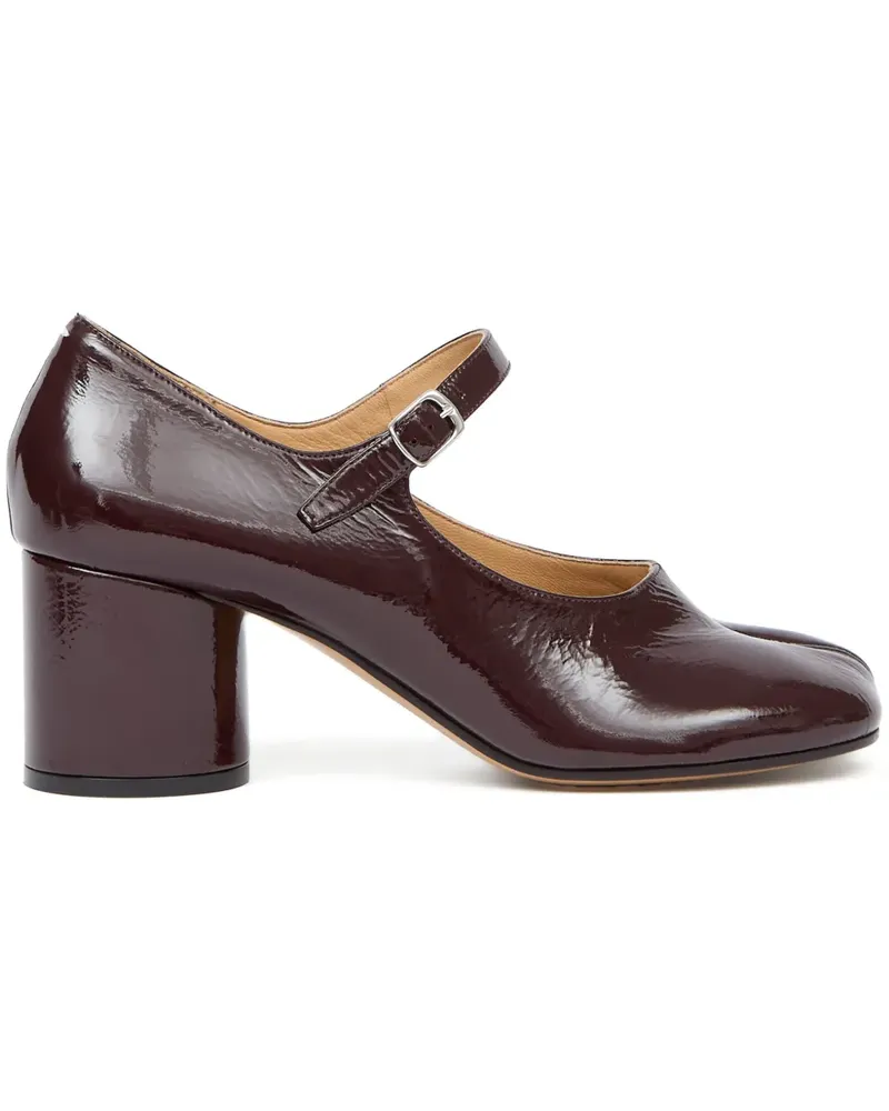 Maison Margiela Tabi Mary Janes - Rot Rot