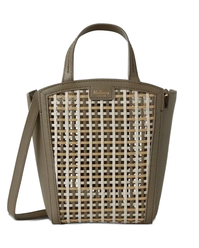 Mulberry Mini Clovelly Tote Bag - Grün Grün