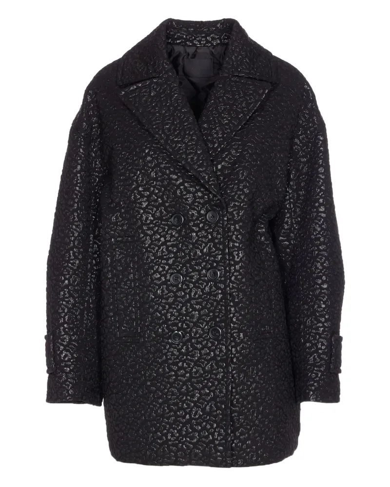Pinko double-breasted coat - Schwarz Schwarz