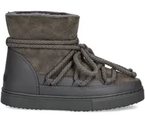 Classic Stiefel mit Kordeldetail - Grau