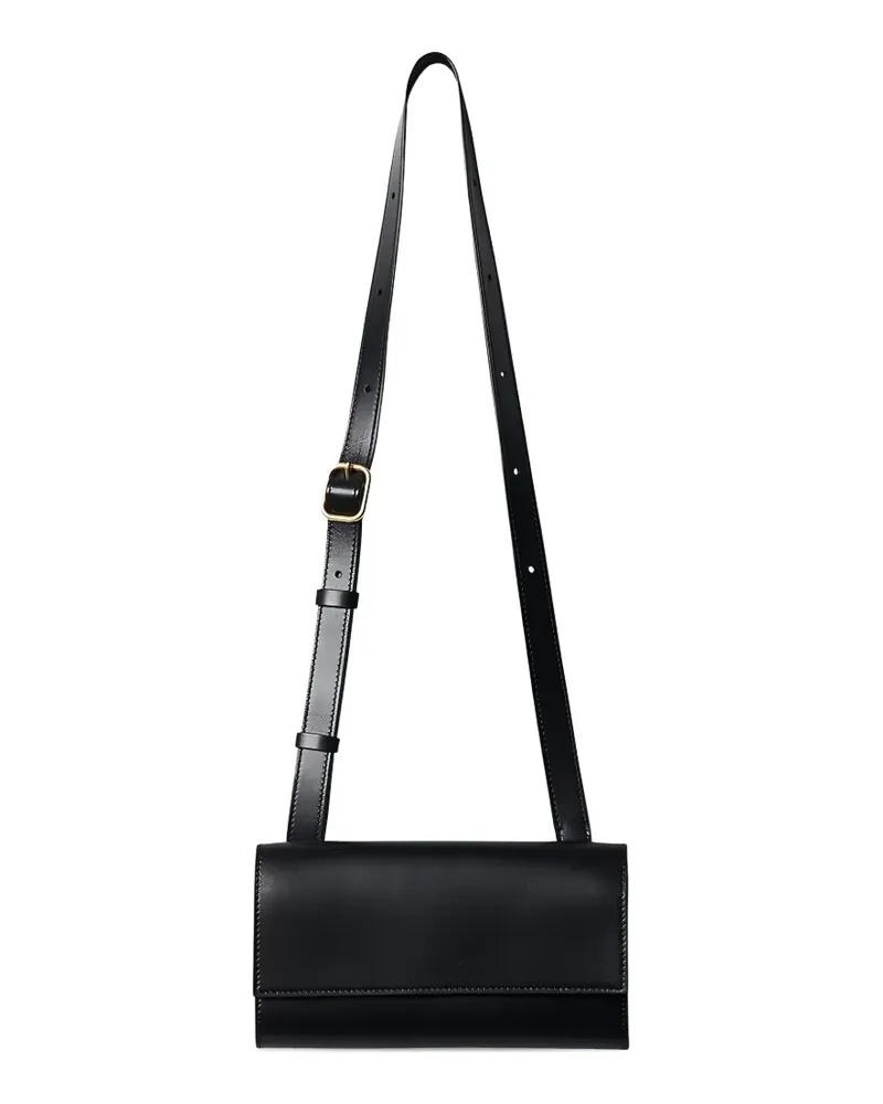 The Row buckle-strap cross body bag - Schwarz Schwarz