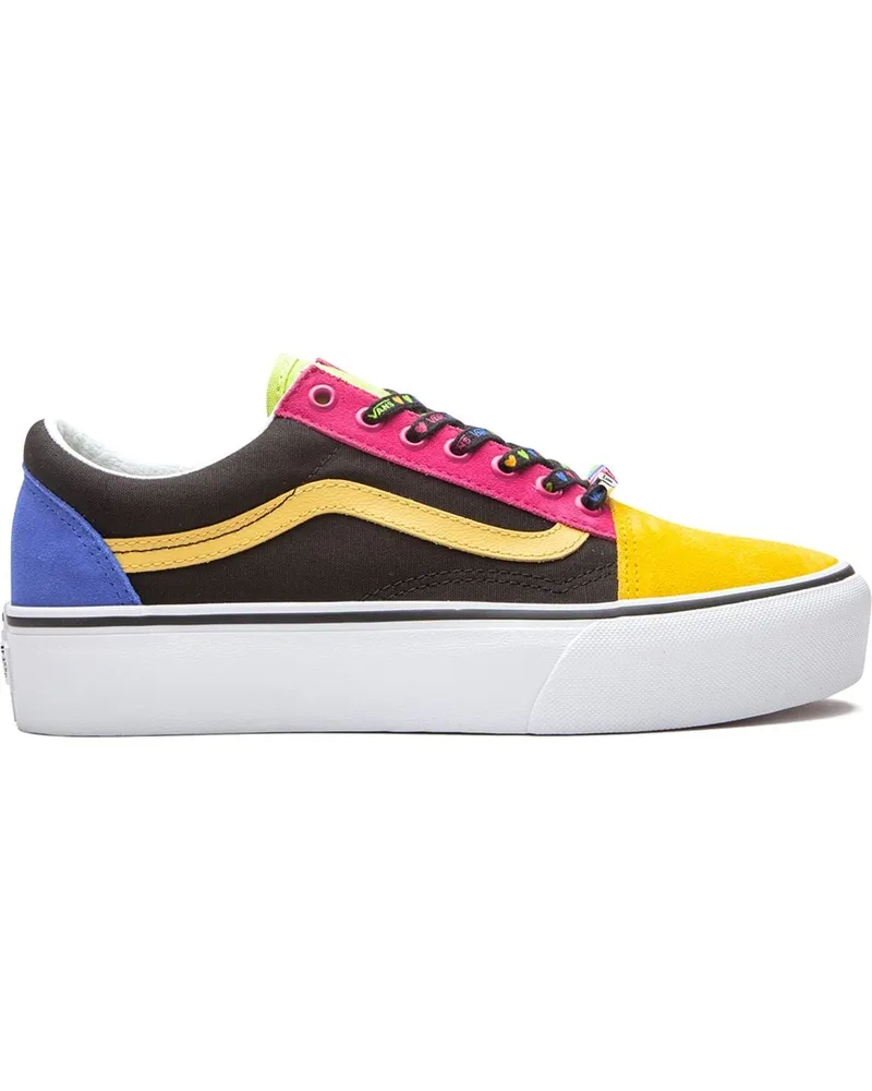 Vans Old Skool Flatform-Sneakers Gelb