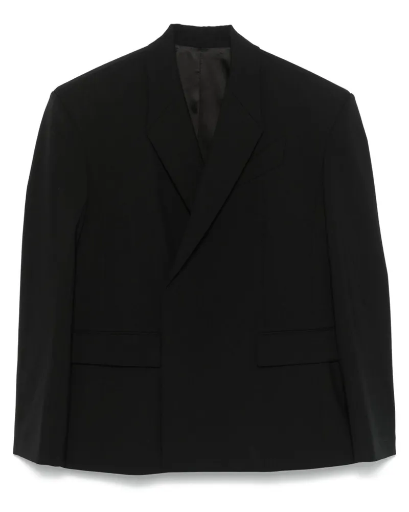 Thierry Mugler Klassisches Sakko - Schwarz Schwarz