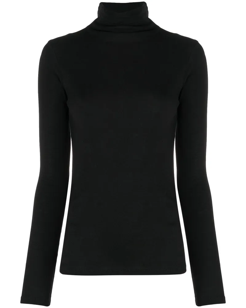 Vince Oberteil mit Rollkragen - Schwarz Schwarz