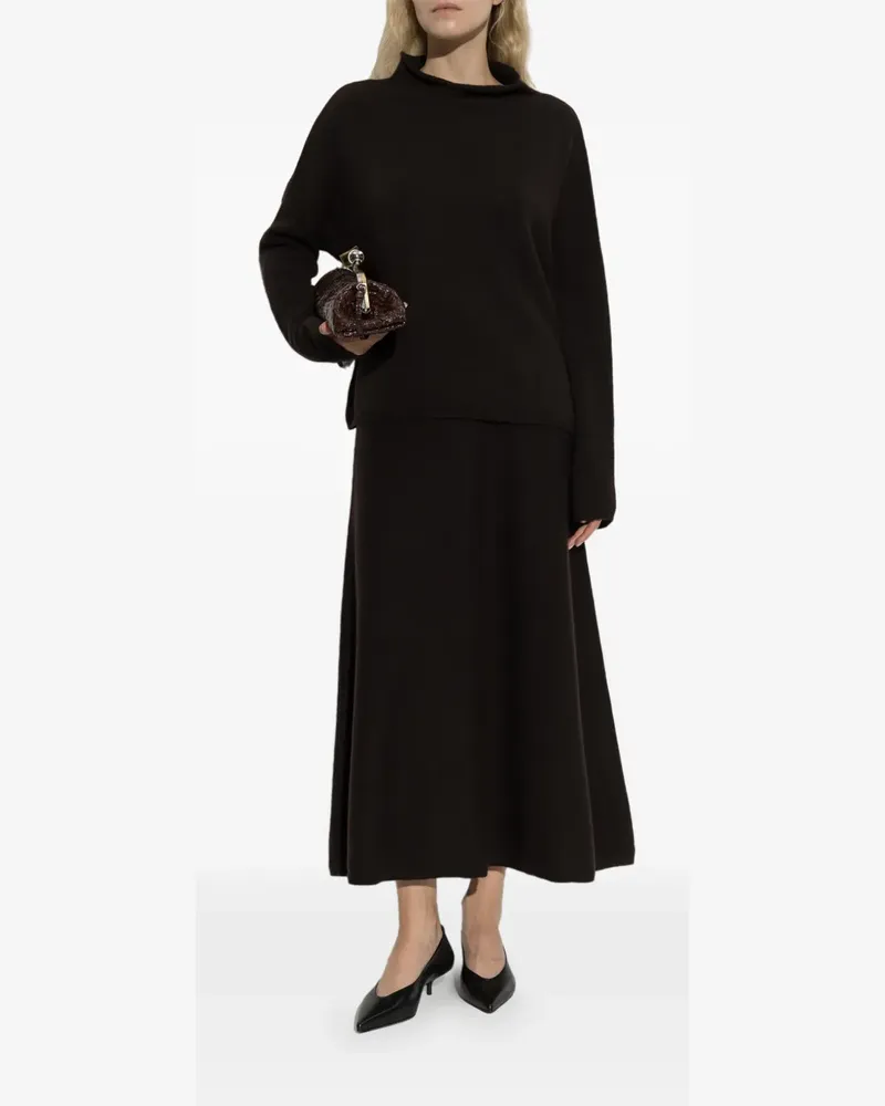 Lisa Yang Sandy roll-neck sweater - Braun Braun
