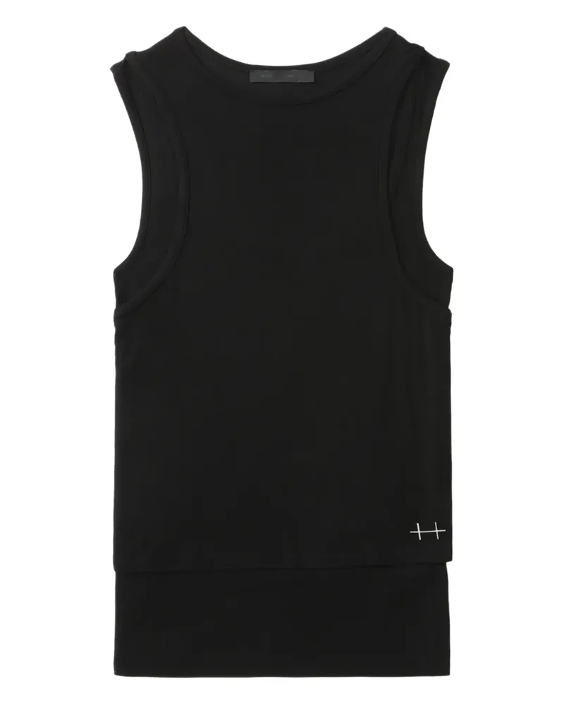 Heliot Emil Tanktop aus Jersey - Schwarz Schwarz