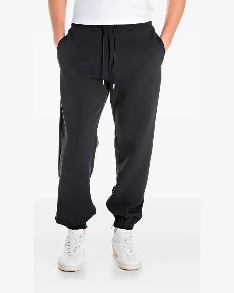 Replay drawstring track pants - Schwarz Schwarz