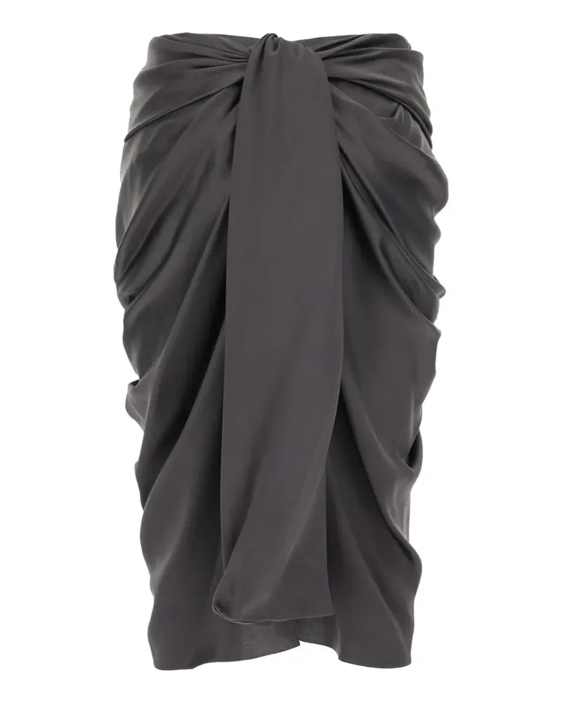 Chloé knot skirt - Grau Grau