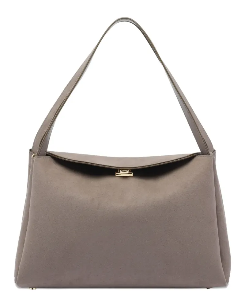 THEMOIRÈ Eudora Schultertasche mit Magnetverschluss - Grau Grau