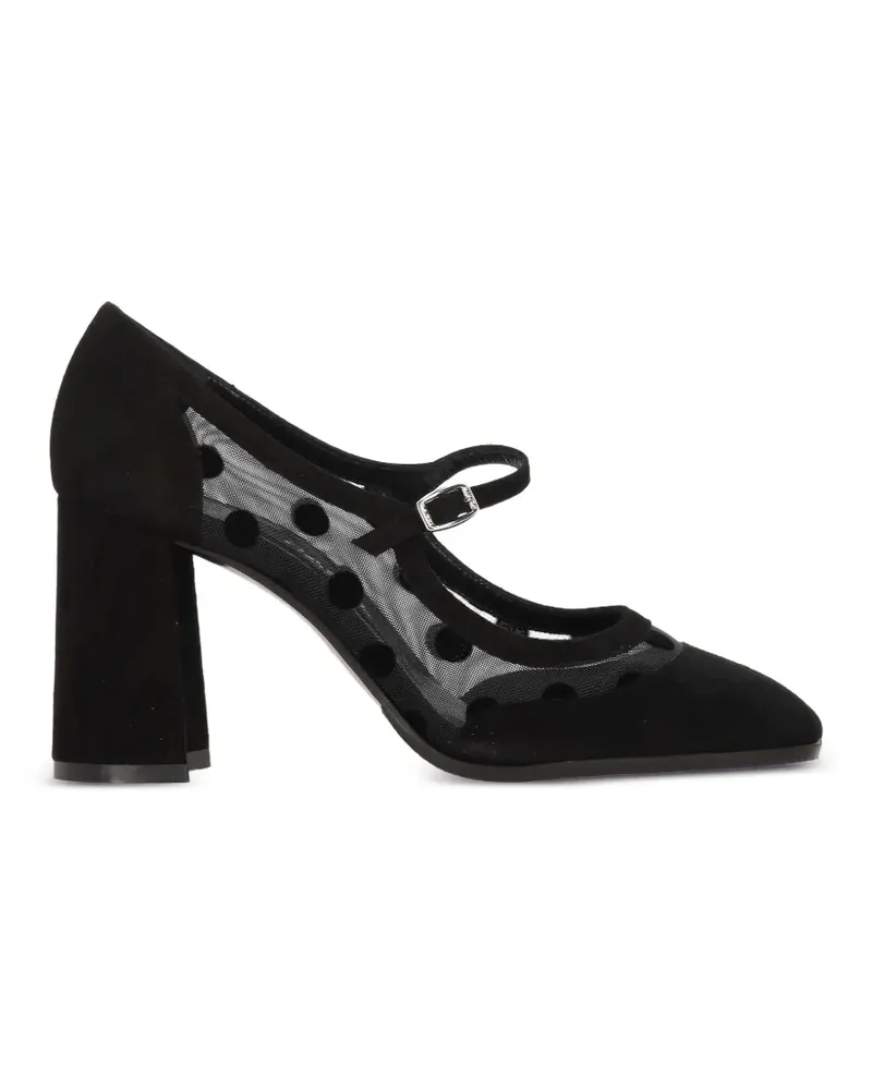 Carel Sachanight Mesh-Pumps - Schwarz Schwarz