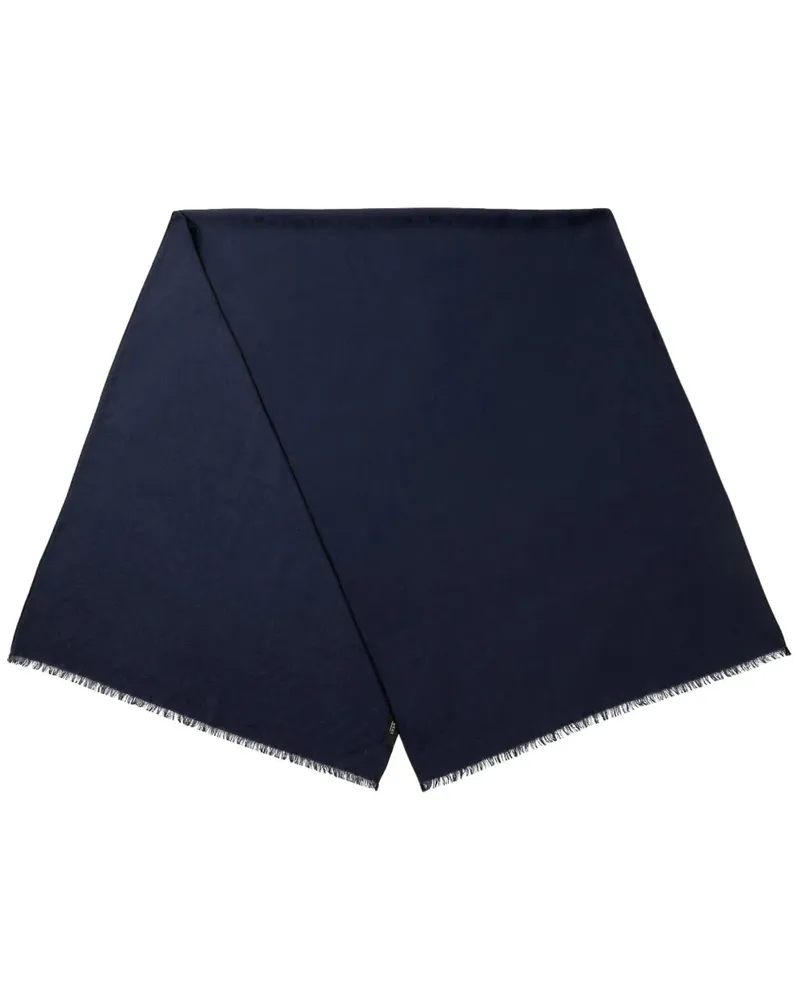 Gucci GG Stola aus Seidenjacquard - Blau Blau