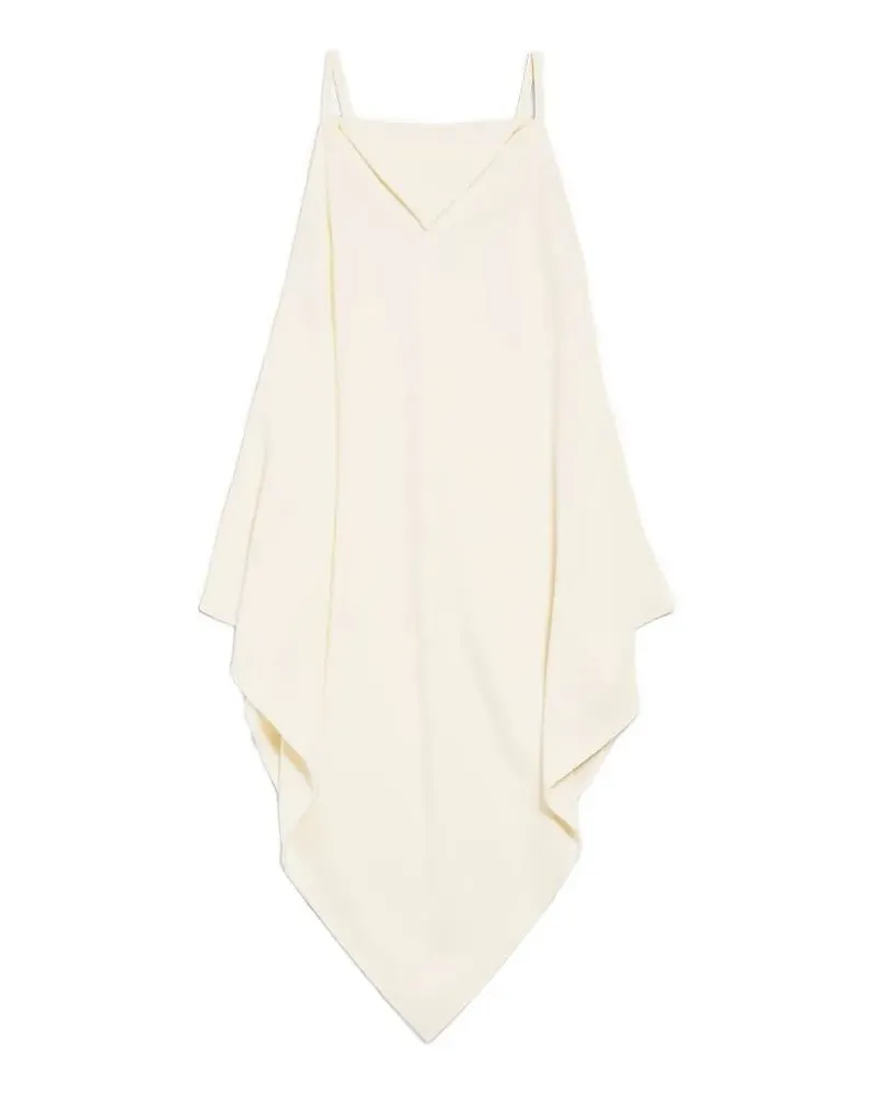 Balenciaga Bluse mit V-Ausschnitt - Nude Nude