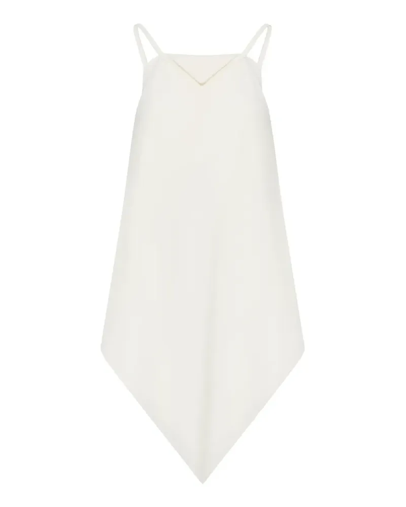 Balenciaga V-neck spaghetti-strap blouse - Nude Nude