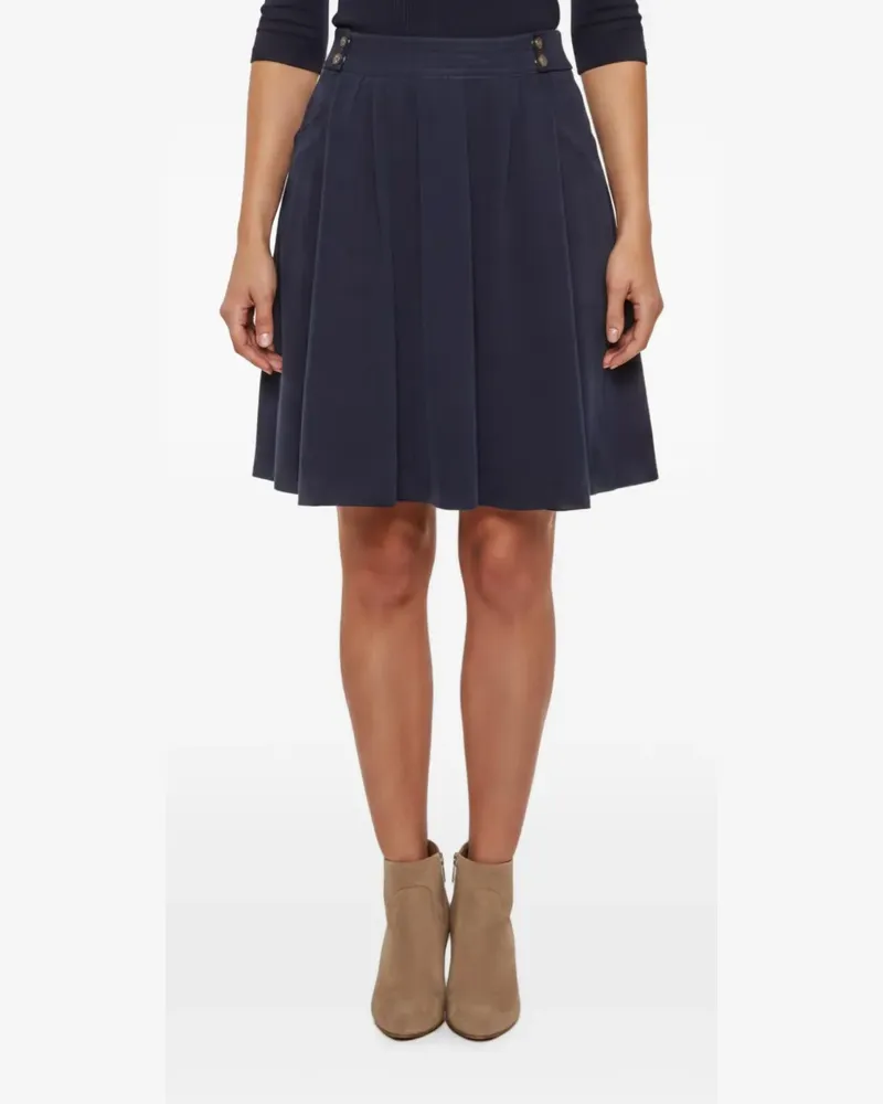 HUGO BOSS Minirock in A-Linie - Blau Blau