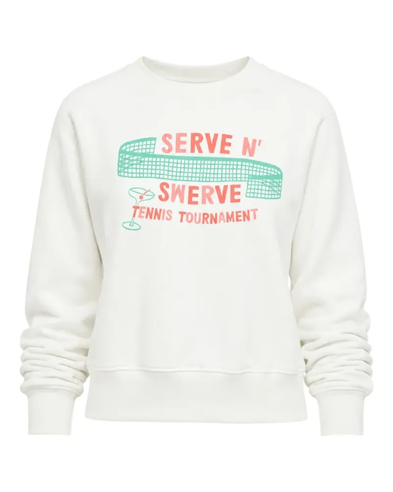 Mother The Itty Concert graphic-print sweatshirt - Weiß Weiß