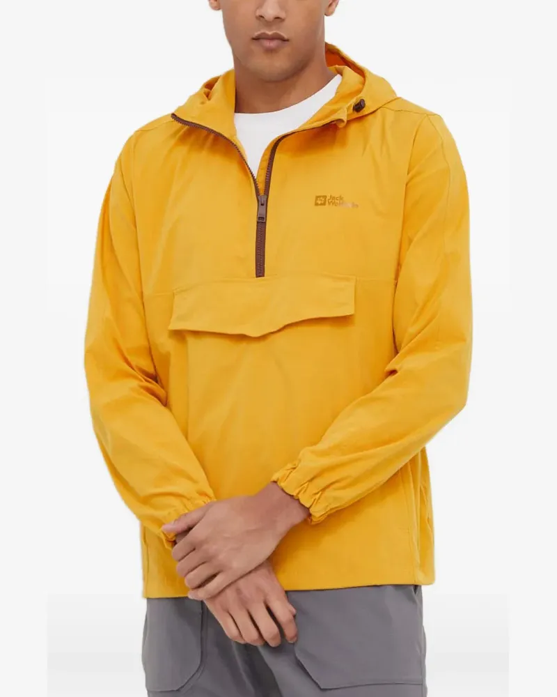 Jack Wolfskin Desert Wind hooded jacket - Gelb Gelb
