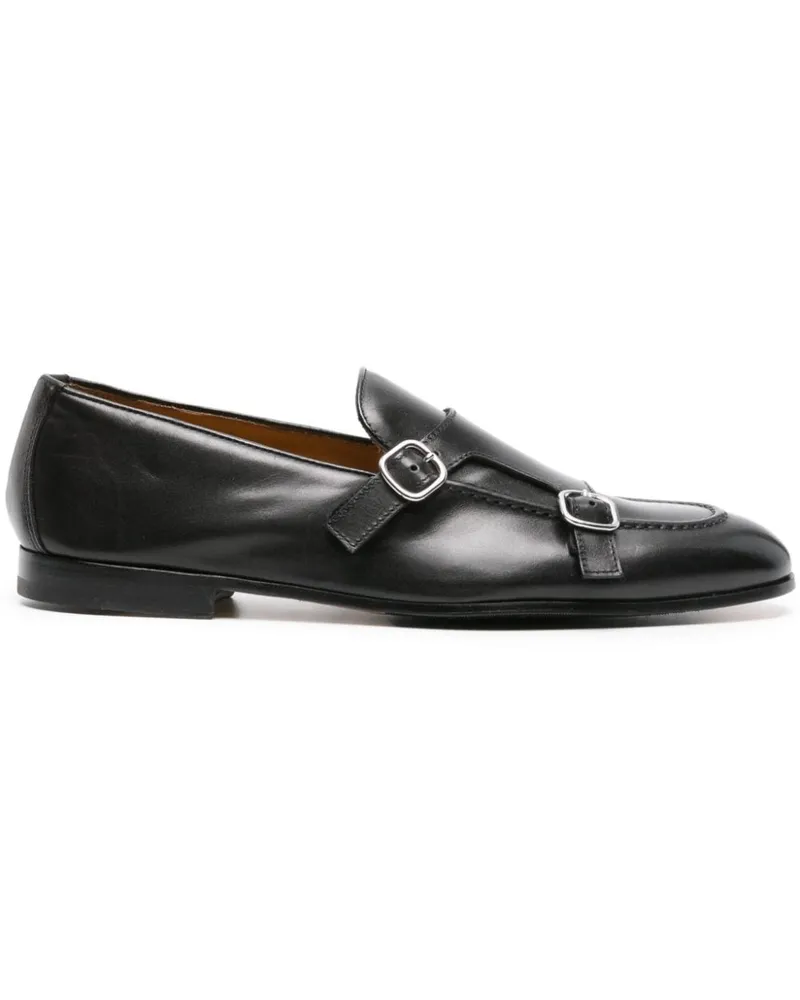 Doucal´s Monk-Schuhe mit doppelter Schnalle - Schwarz Schwarz