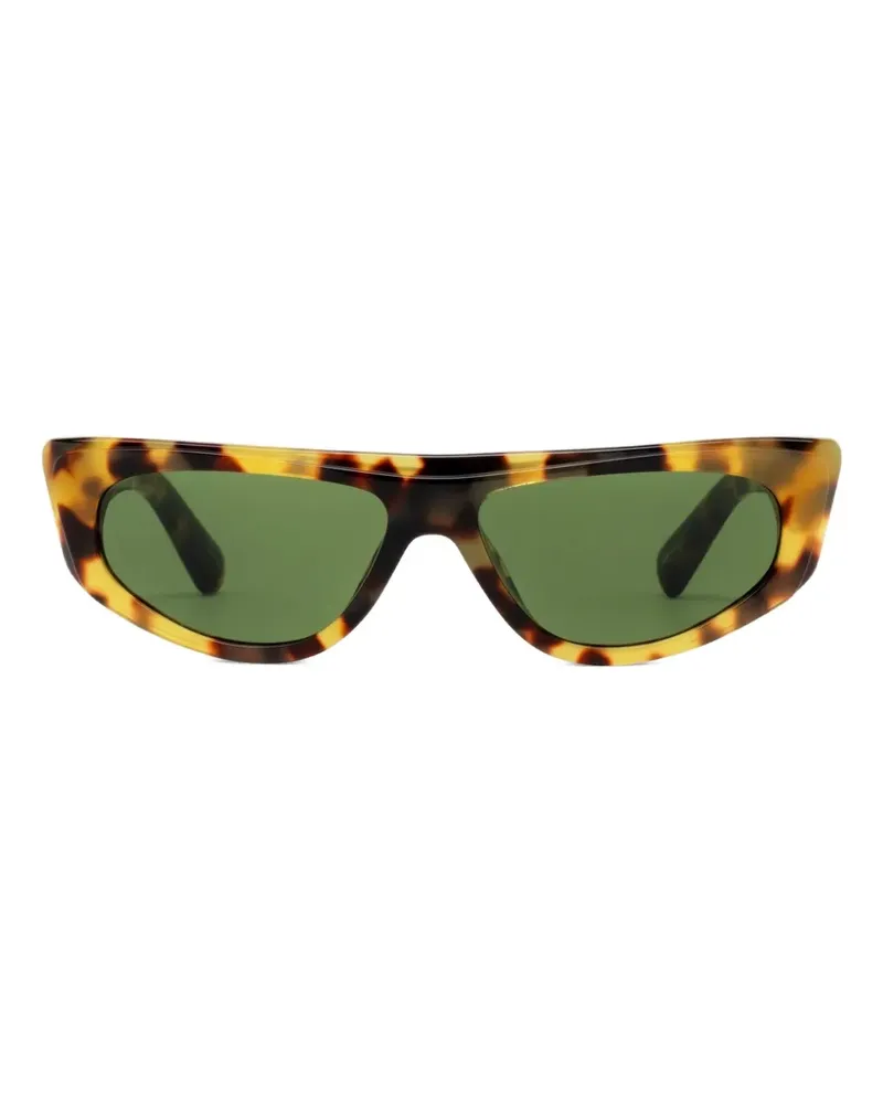 Jacquemus Casco Sonnenbrille in Schildpattoptik - Braun Braun
