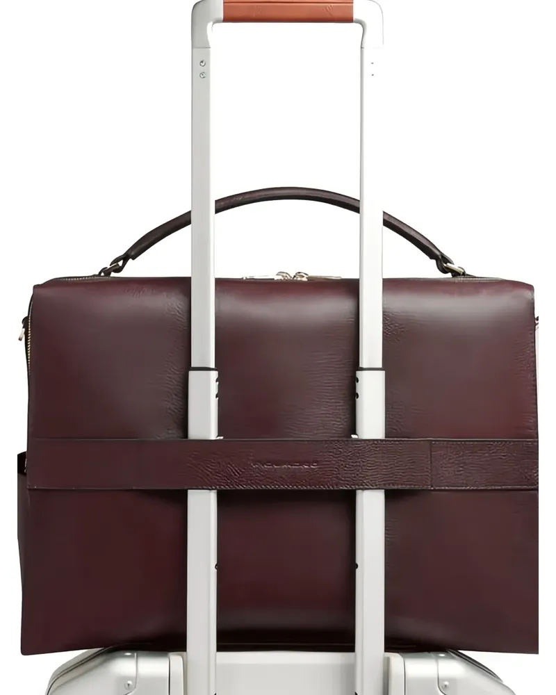 Piquadro Laptoptasche mit Reißverschluss - Braun Braun
