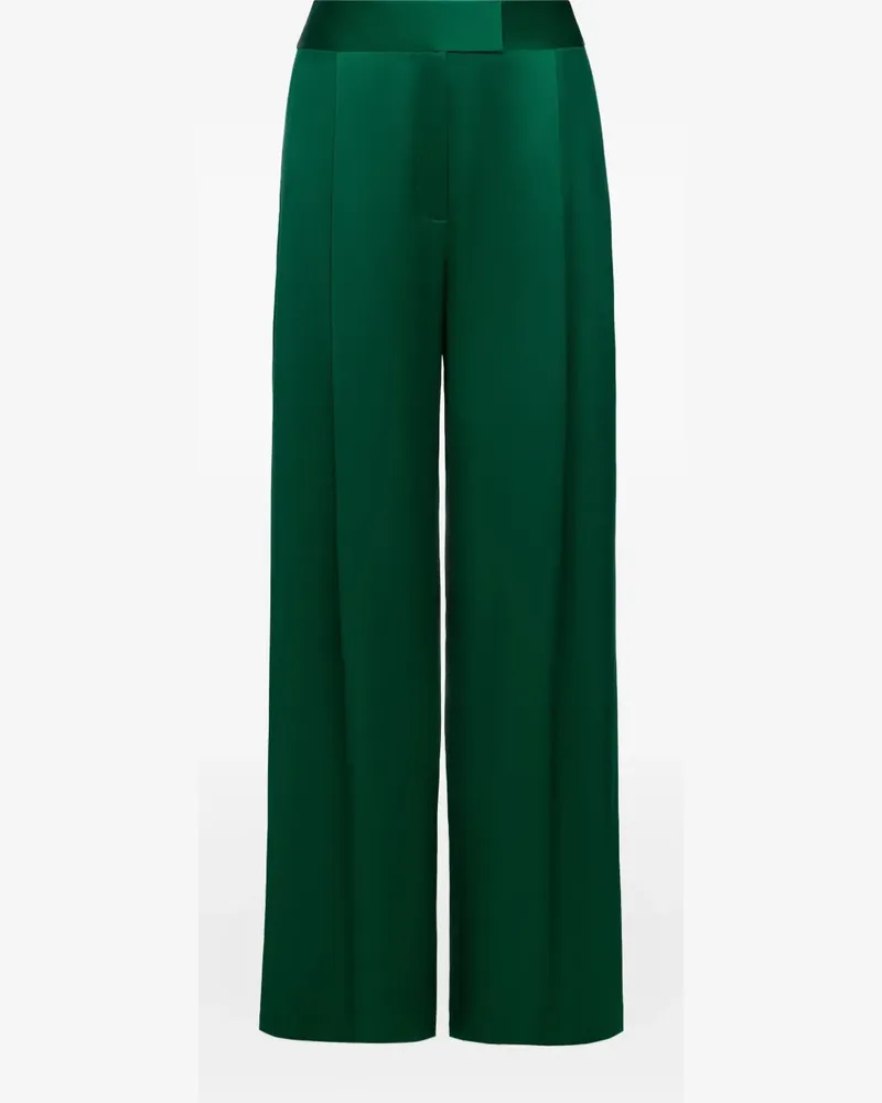The Sei Hose aus Satin - Grün Grün