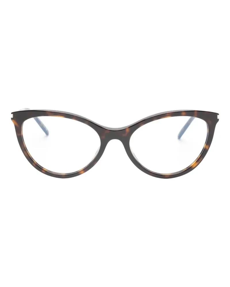 Saint Laurent cat-eye glasses - Braun Braun