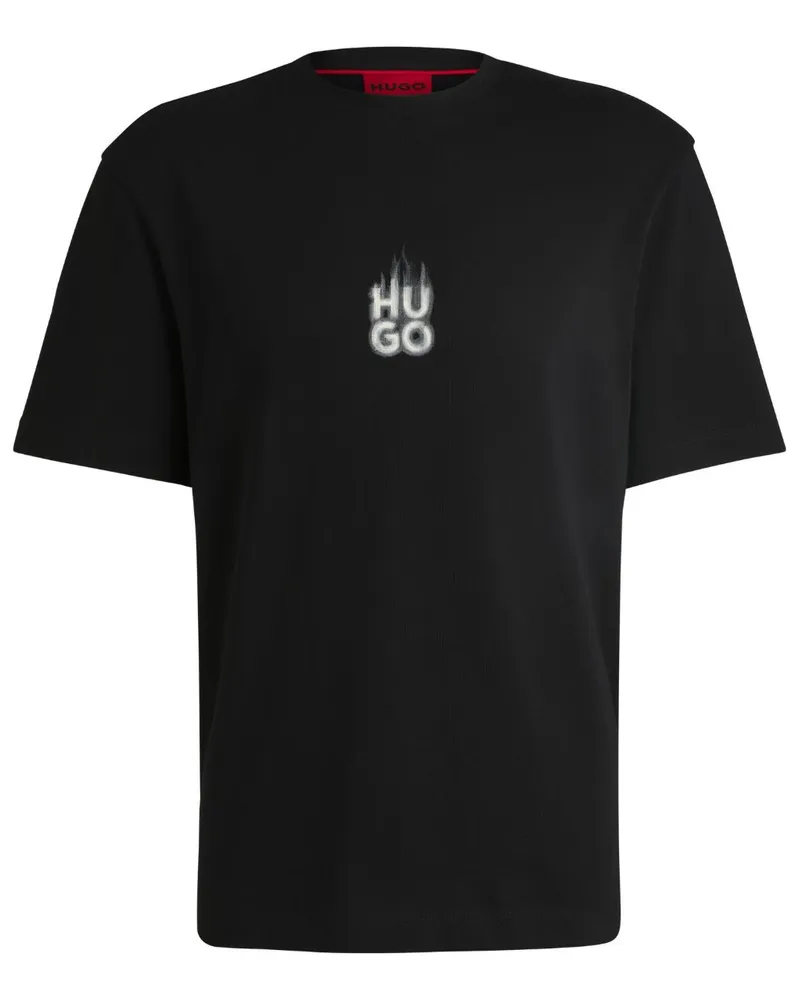 HUGO BOSS Klassisches T-Shirt - Schwarz Schwarz