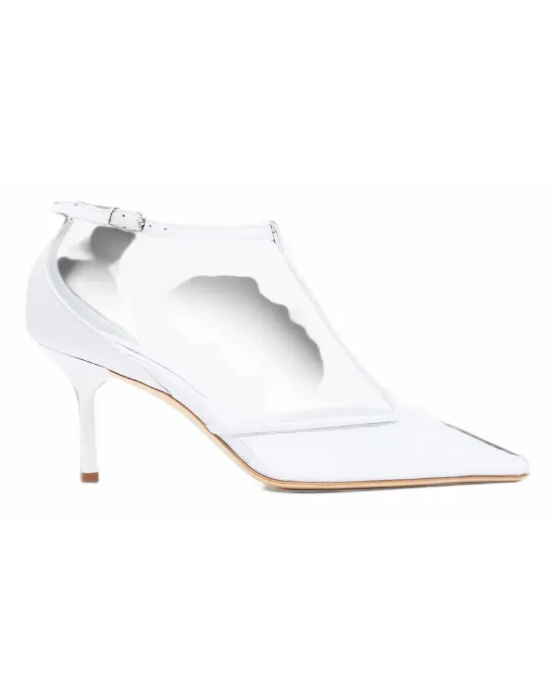 Christopher Esber T-bar Vapour pumps - Weiß Weiß