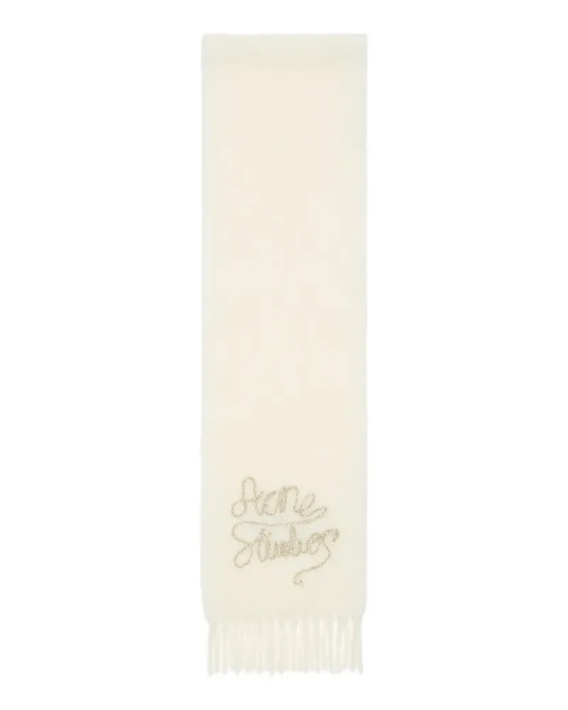 Acne Studios Schal mit Fransen - Nude Nude