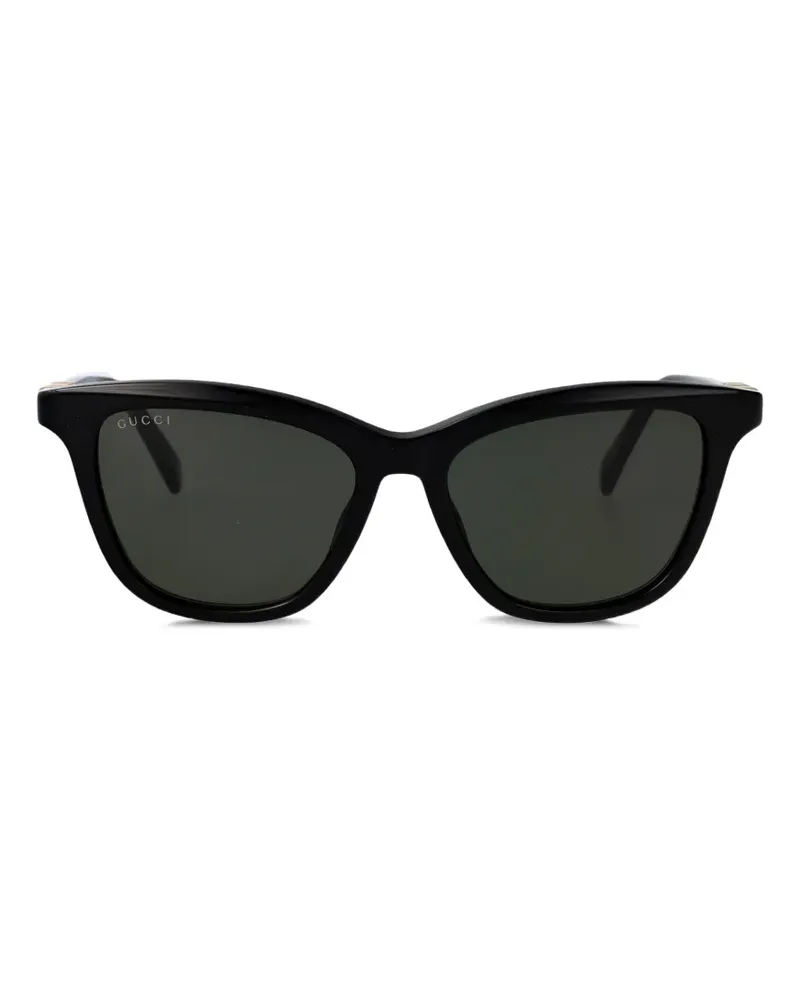 Gucci Sonnenbrille mit Cat-Eye-Gestell - Schwarz Schwarz