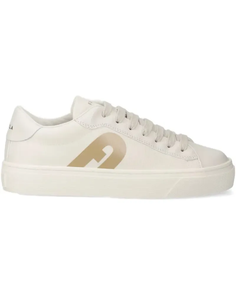 Furla Sneakers mit Logo-Print - Weiß Weiß