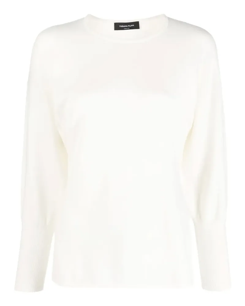 Fabiana Filippi Pullover mit Rundhalsausschnitt - Nude Nude