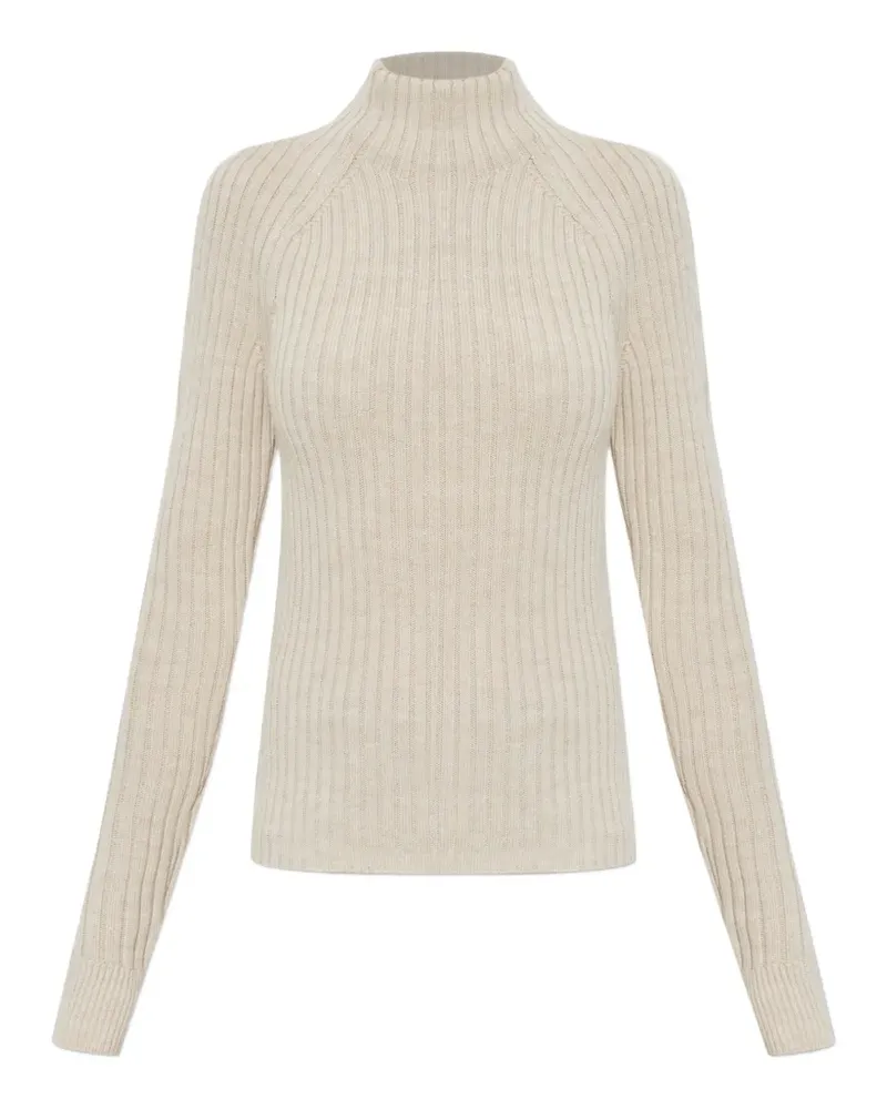 Isabel Marant Gerippter Virginia Pullover aus Merinowolle - Nude Nude