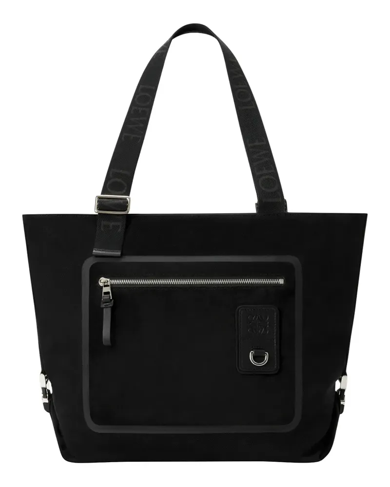 Loewe medium Flex zip-fastening tote bag - Schwarz Schwarz