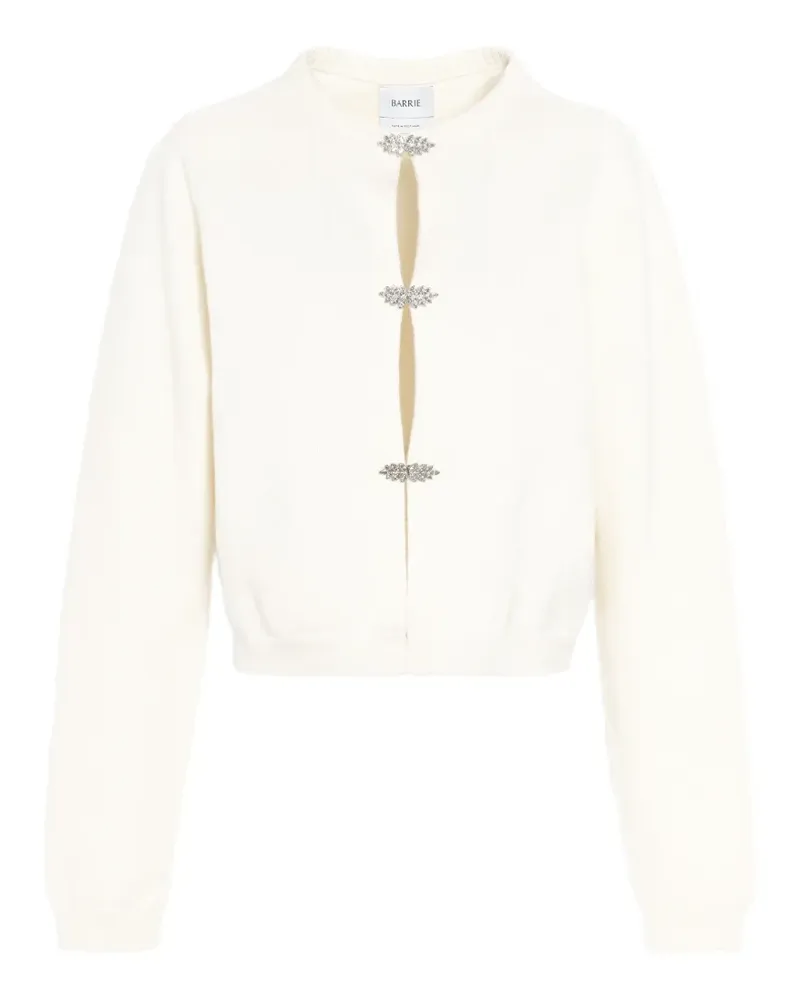 Barrie Verzierter Cardigan - Weiß Weiß