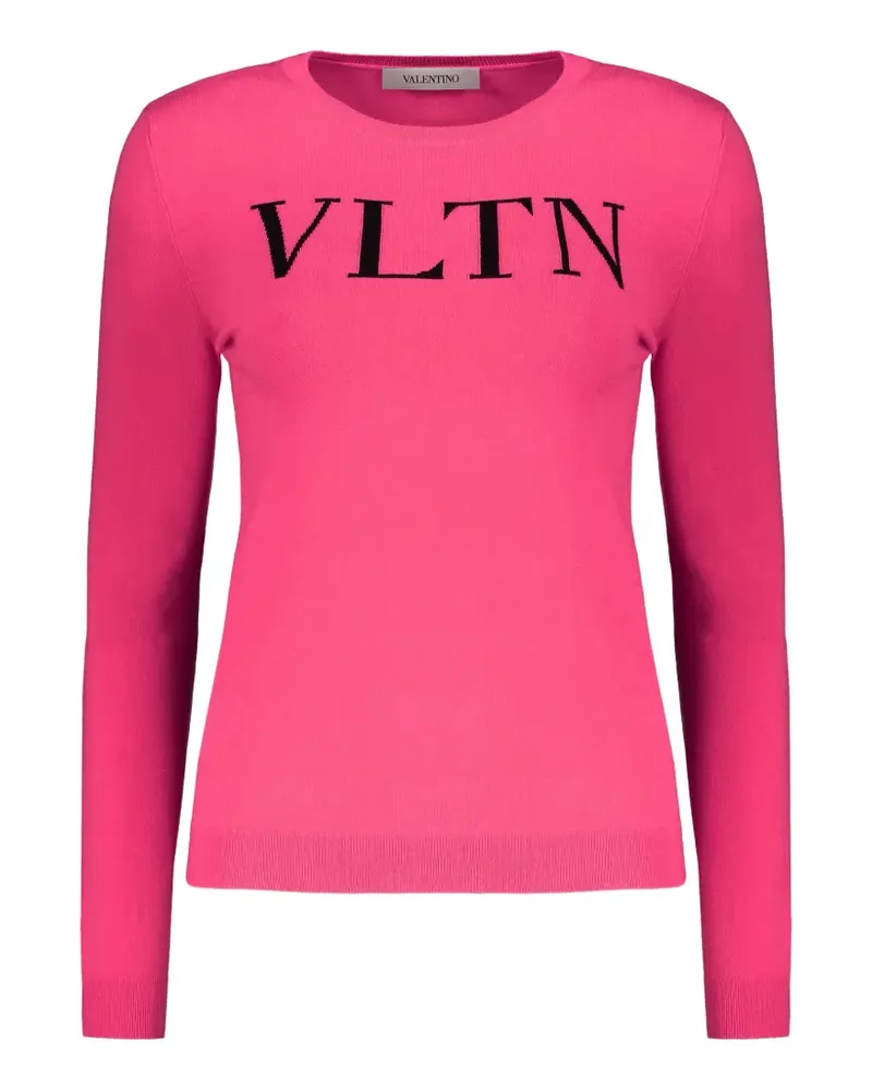 Valentino Garavani VLTN Pullover mit Logo - Rosa Rosa
